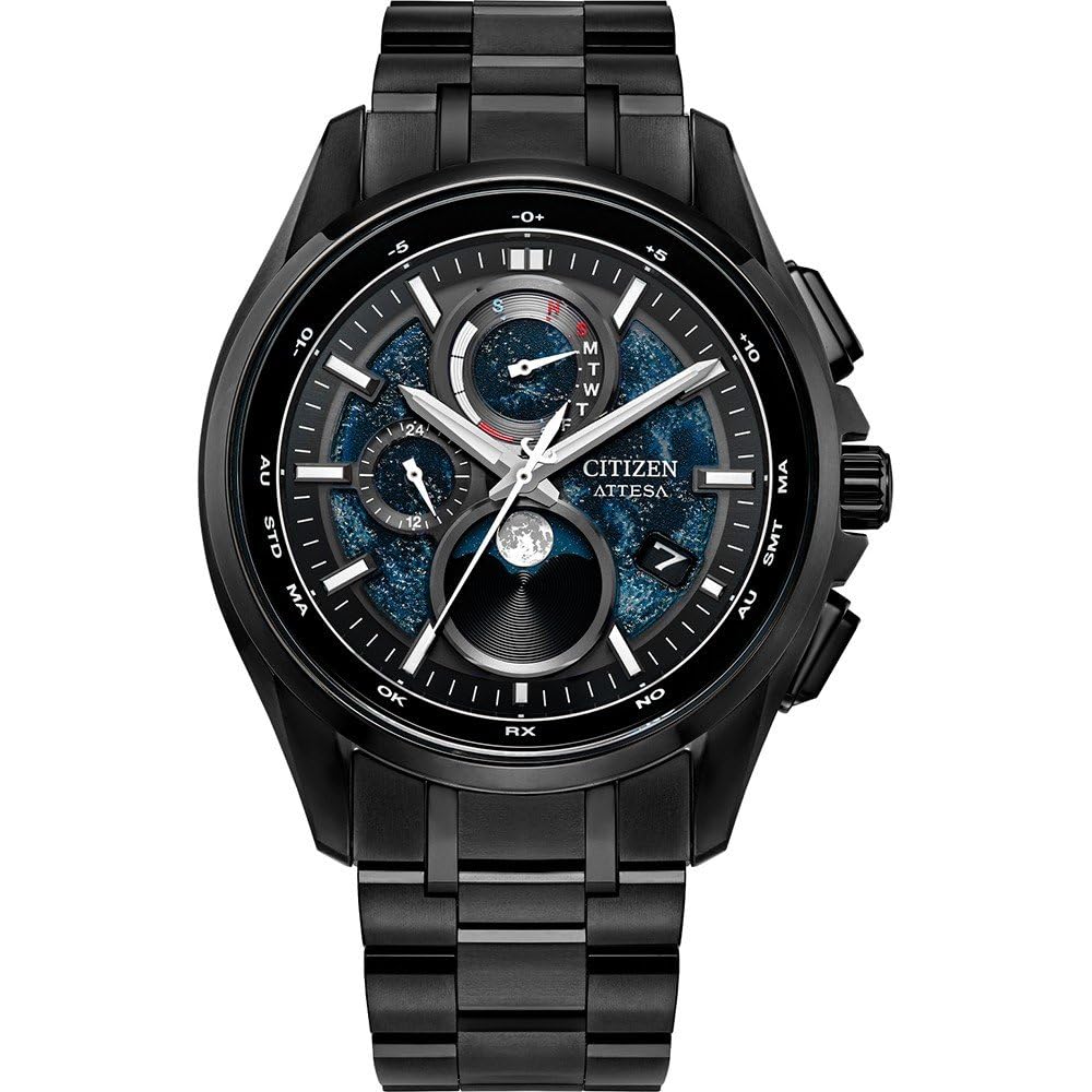 CITIZEN Reloj Multiesfera para Hombres de Eco-Drive con Correa en Titán BY1008-67L
