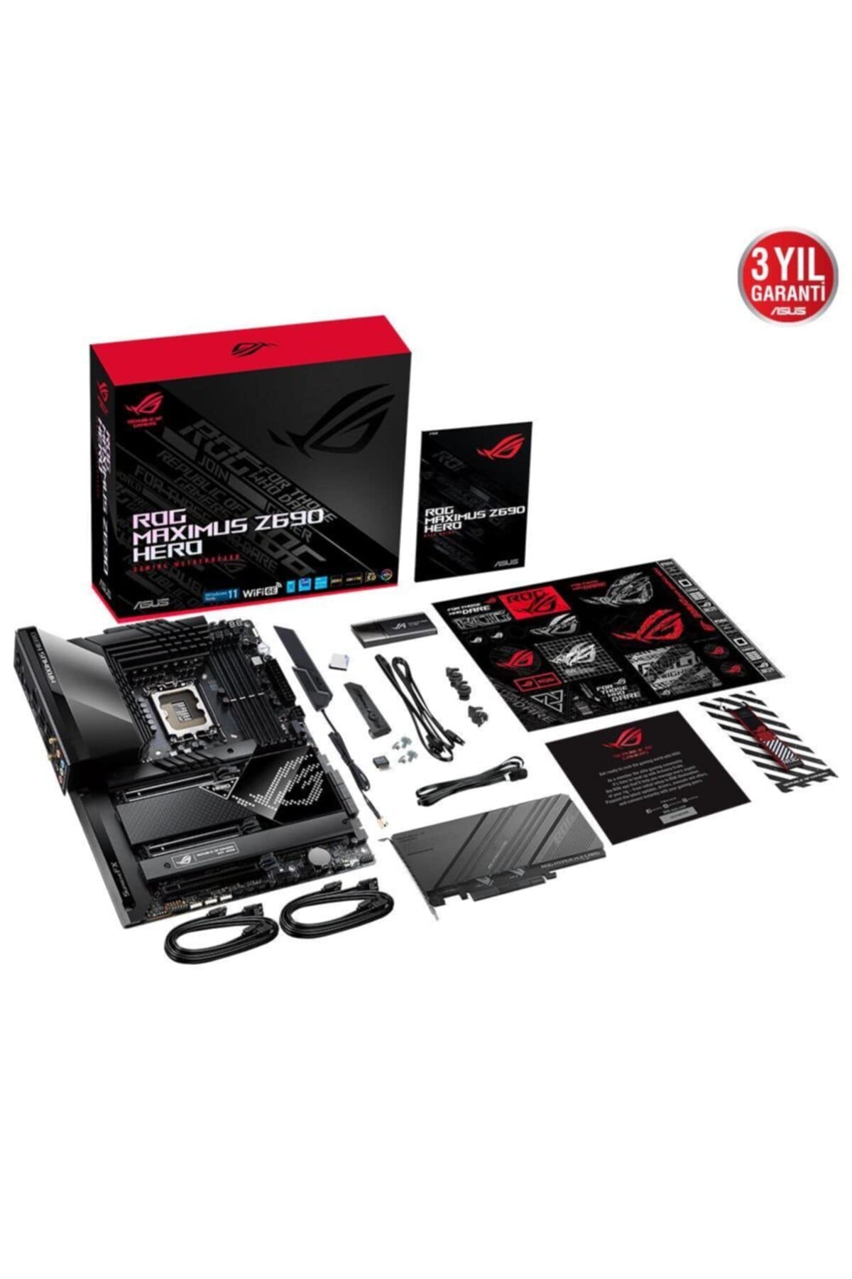 ASUS ROG Maximus Z690 (Alder Lake) Hero - Placa base Intel LGA 1700 ATX (VRM de 20+1 fases, PCIe 5.0, 2.5 GB Ethernet, Wi-Fi 6E, conector frontal USB 3.2 Gen. 2x2, Dual Thunderbolt 4 y Aura Sync )