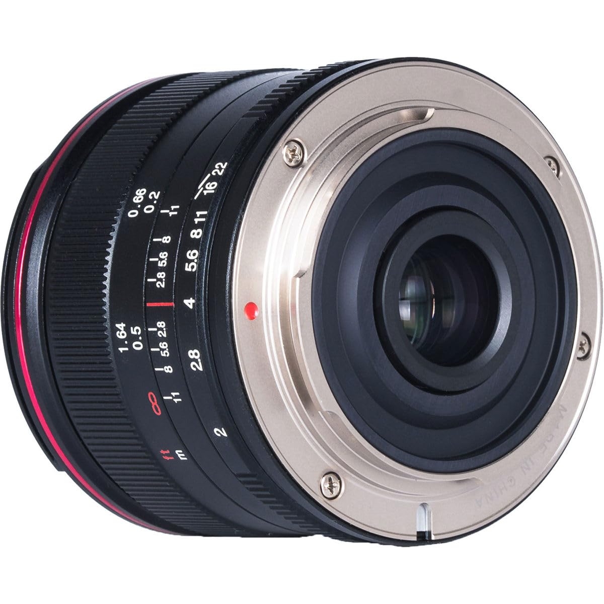 Venus Optics VE7520MFTLWBLK - Objetivo 7.5 mm f/2 MFT para Drones, Color Negro