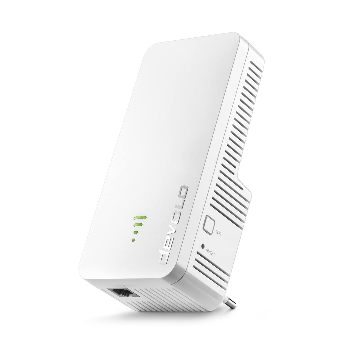 devolo WiFi 6 Repeater 3000, repetidor WiFi - hasta 3.000 Mbps Amplificador WiFi, 1x Puertos Ethernet Gigabit, WiFi Malla, WiFi Punto de Acceso WiFi, Blanco