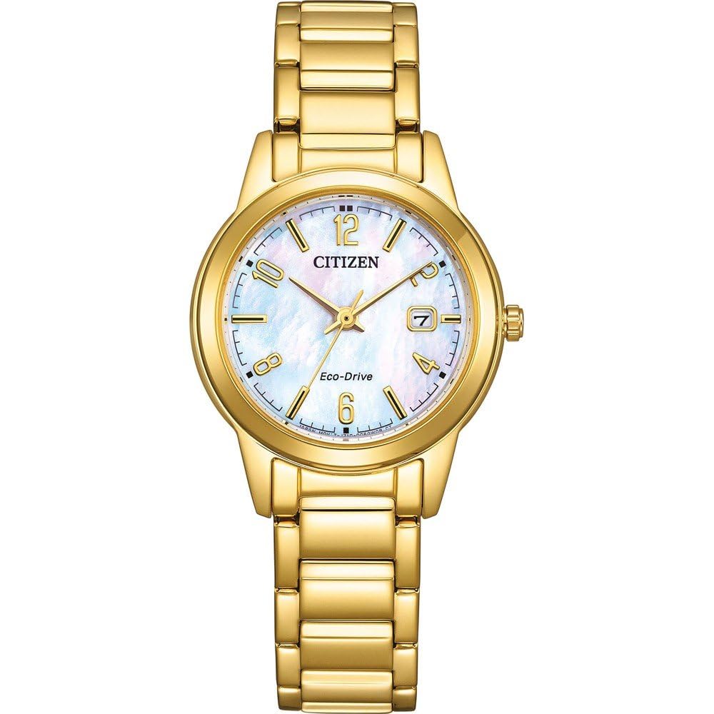 CITIZEN FE1242-78D - Reloj analógico de Cuarzo para Mujer con Correa de Acero Inoxidable, Pulsera