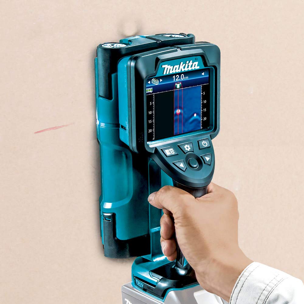 Makita DWD181ZJ DWD181ZJ-Escáner de Pared 18V LXT, 18 V, Negro