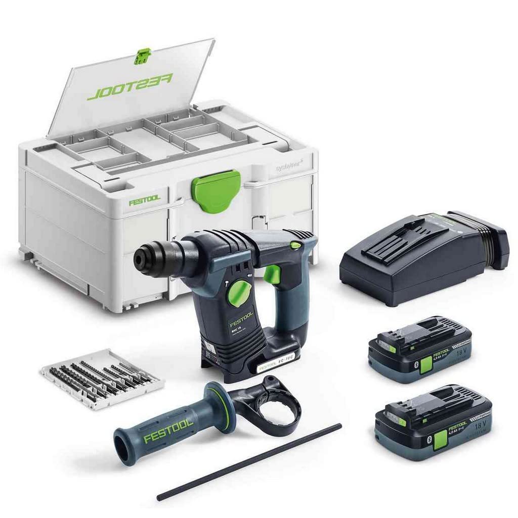 Festool Martillo perforador a batería BHC 18 HPC 4,0 I-Plus