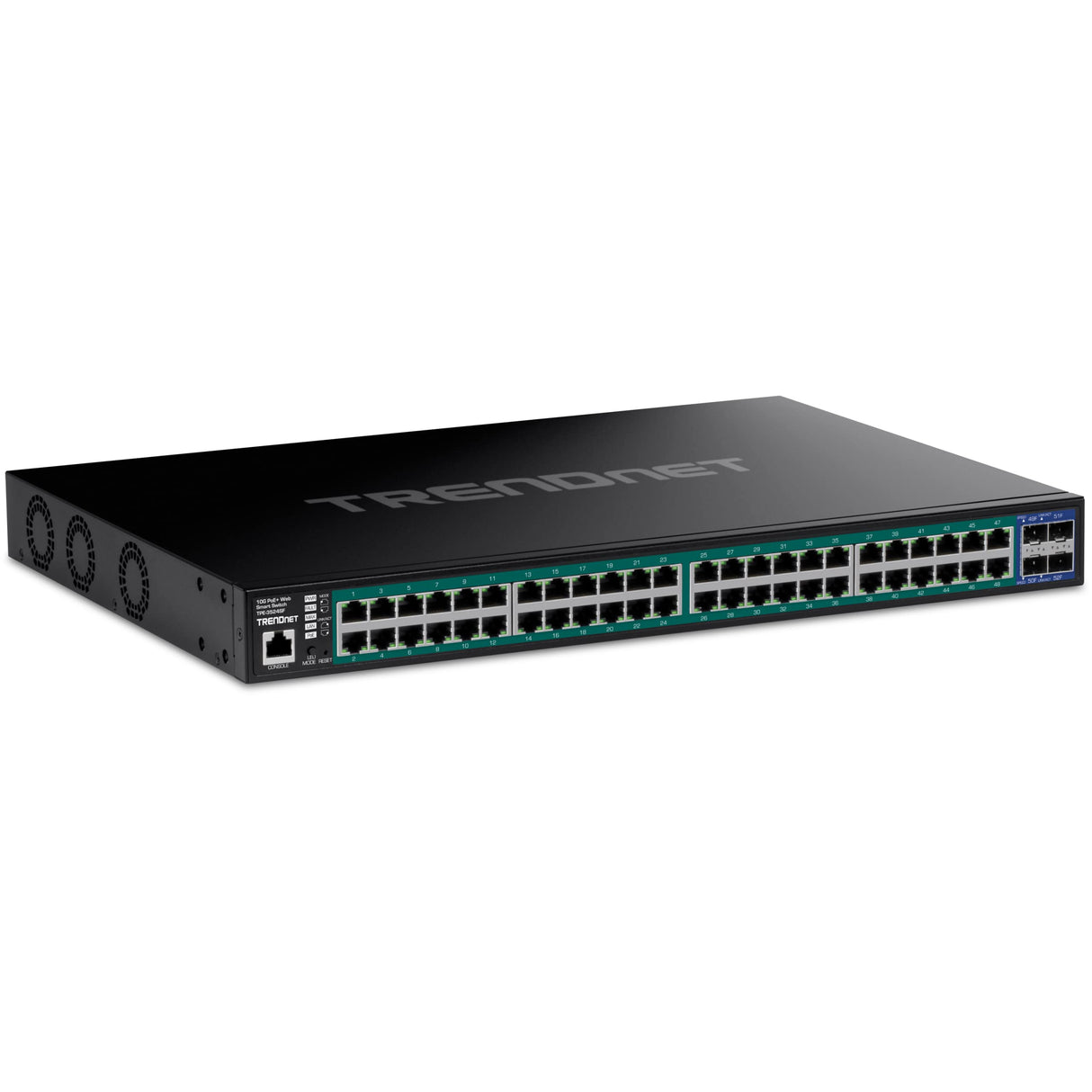 TrenDNET – Accesorios de 52 Puertos GIGA Web Smart 740 W PoE+ 10 G SFP+ Slots