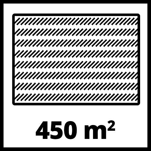 Einhell FREELEXO 450 BT SOLO Cortacésped robotizada Power X-Change (ion de litio, 18 V, 450 m2, recortador multizona, Bluetooth App, con accesorios de instalación, sin batería)