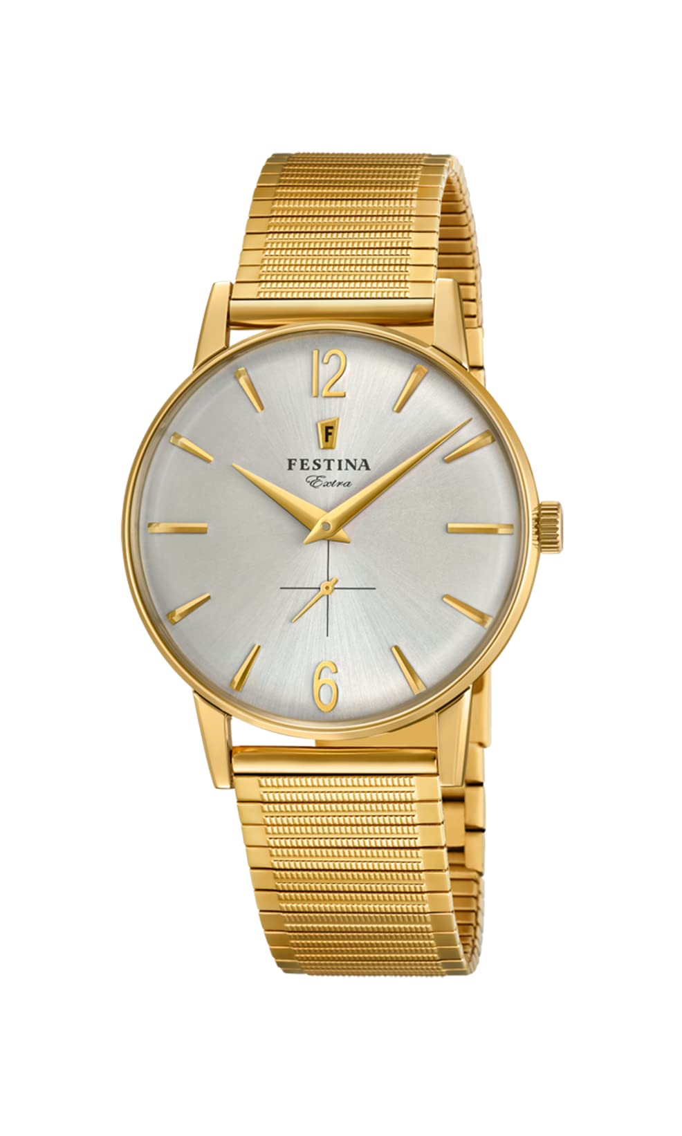 Reloj FESTINA para Hombre F20251/2 Special Prices Caja de Acero Inoxidable 316l Reloj Dorado con Correa de Acero Inoxidable 316l