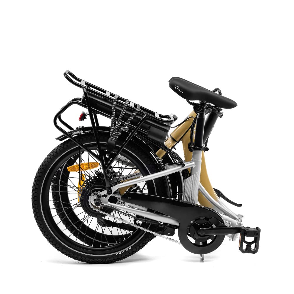 Lancia Ypsilon Brio E-Bici, Adultos Unisex, Carmesí, Única Talla