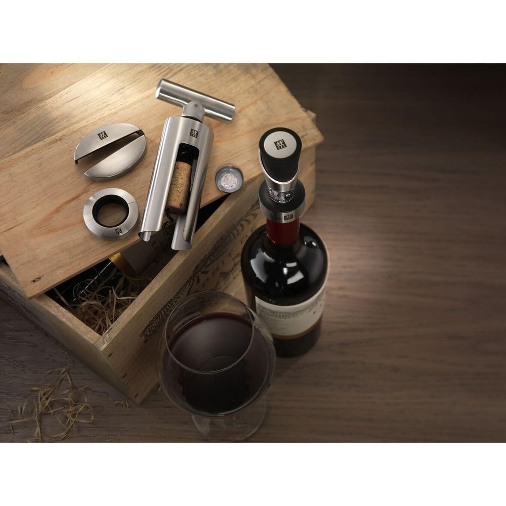 ZWILLING Sommelier, Acero Inoxidable, Plateado, 4-tlg. Set, 4