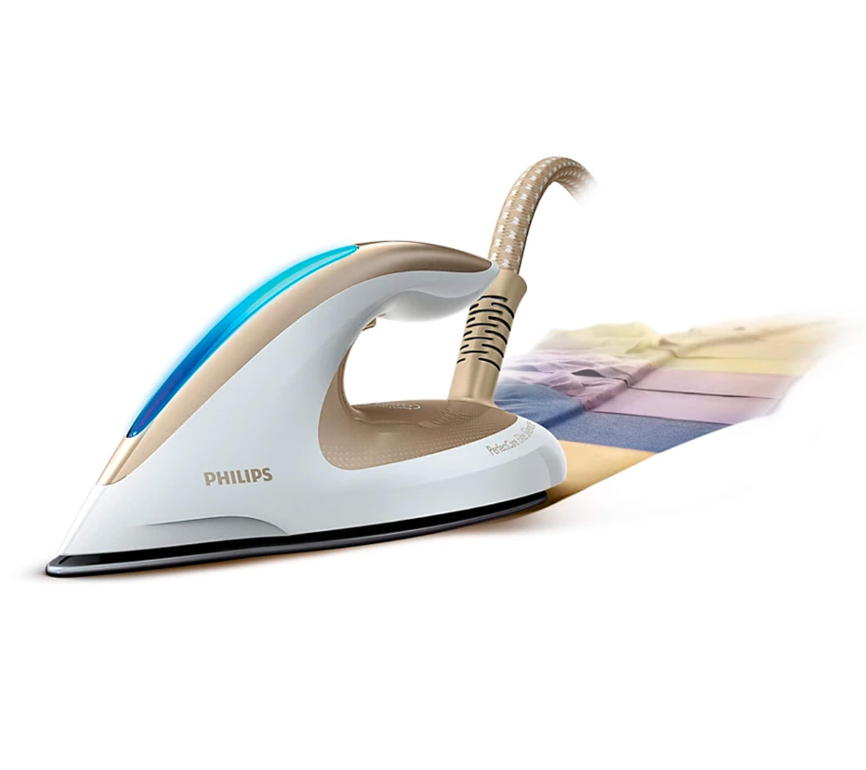 Philips GC9642/60 PerfectCare Elite Silence - Estación de planchado a vapor, 2400 W, OptimalTEMP, presión de vapor de 7,2 bares, disparo de vapor de 490 g