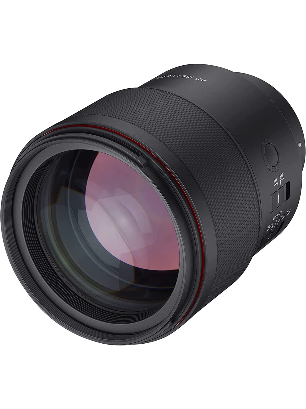Samyang Lente telefoto de Enfoque automático de Marco Completo F1.8 AF de 135 mm para cámaras Sony E Mount, Negro, (SYIO13518-E)