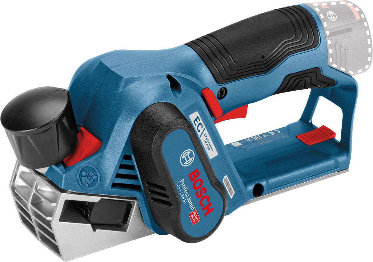 Bosch Professional 12V - atornillador GSR 12V-15 FC +cepillo GHO 12V-20 +amoladora GWS 12V-76 +sierra de calar GST 12V-70 +multiherramienta GOP 12V-28 (3 baterías, XL-BOXX)
