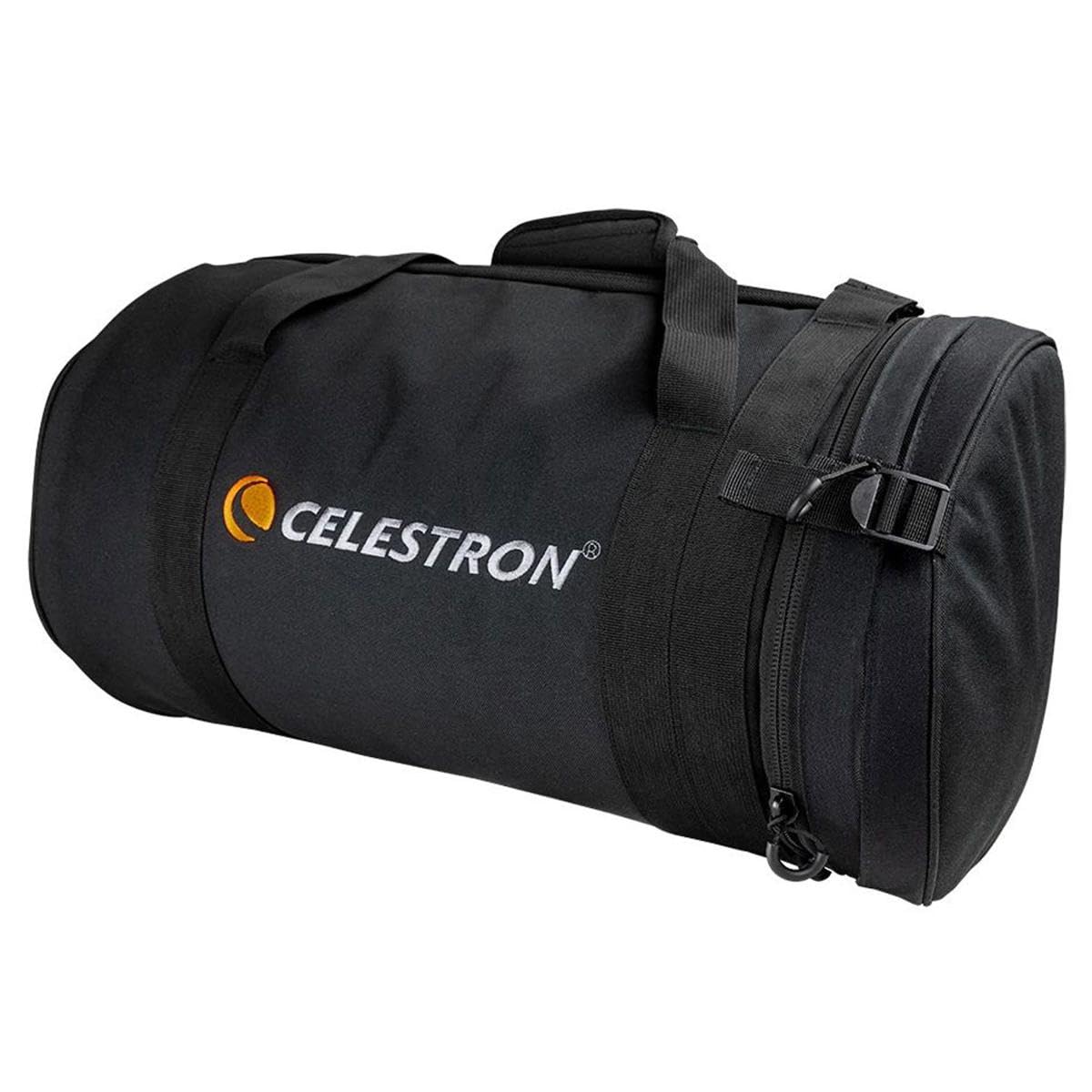 Celestron 94026 Bolsa para telescopio de 8” para tubos ópticos Schmidt Cassegrain y EdgeHD – Estuche resistente al agua duradero con compartimentos protectores, bolsillo para accesorios, correa, negro