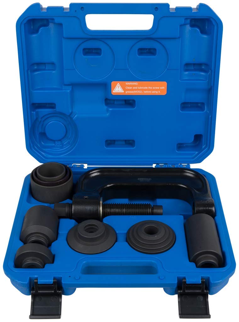 KS Tools 460.1735 Universal Juego de arco en C y adaptador, 9 pzs