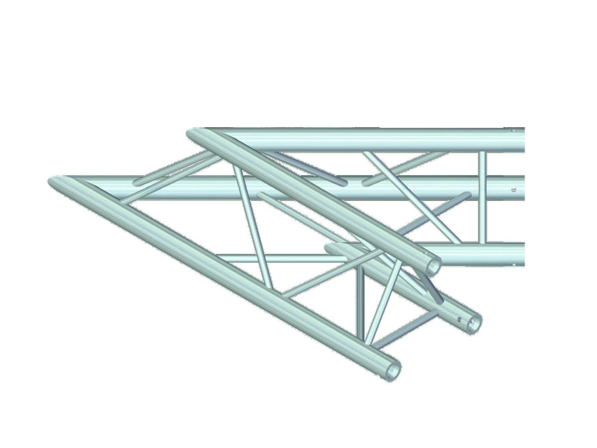Alutruss Trilock 60302202 E-Gl33 C-19 de 2 vías con ángulo de 45°