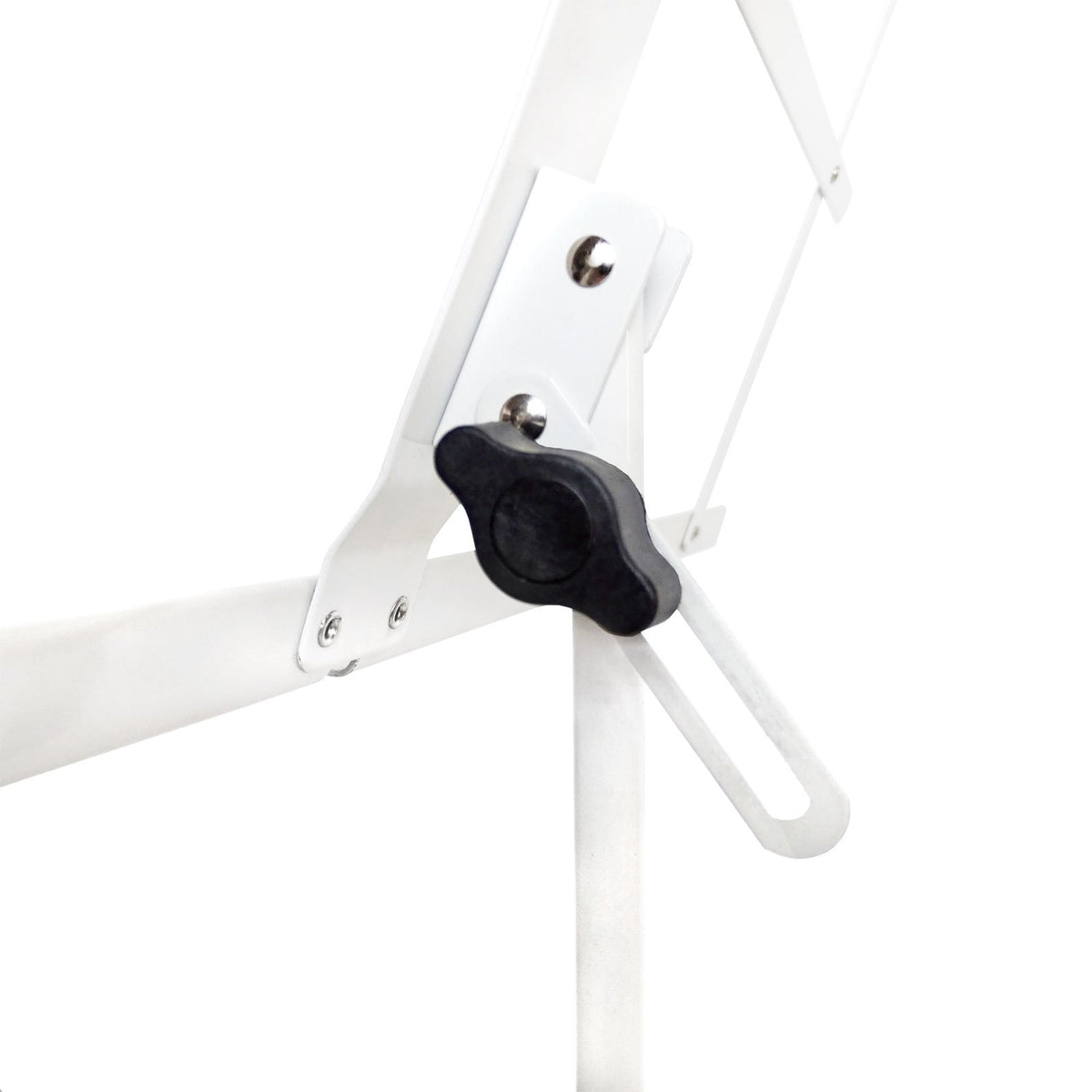 Keepdrum mus2wh Ordenador Soporte Blanco + – Atril Imanes 10stk + Funda