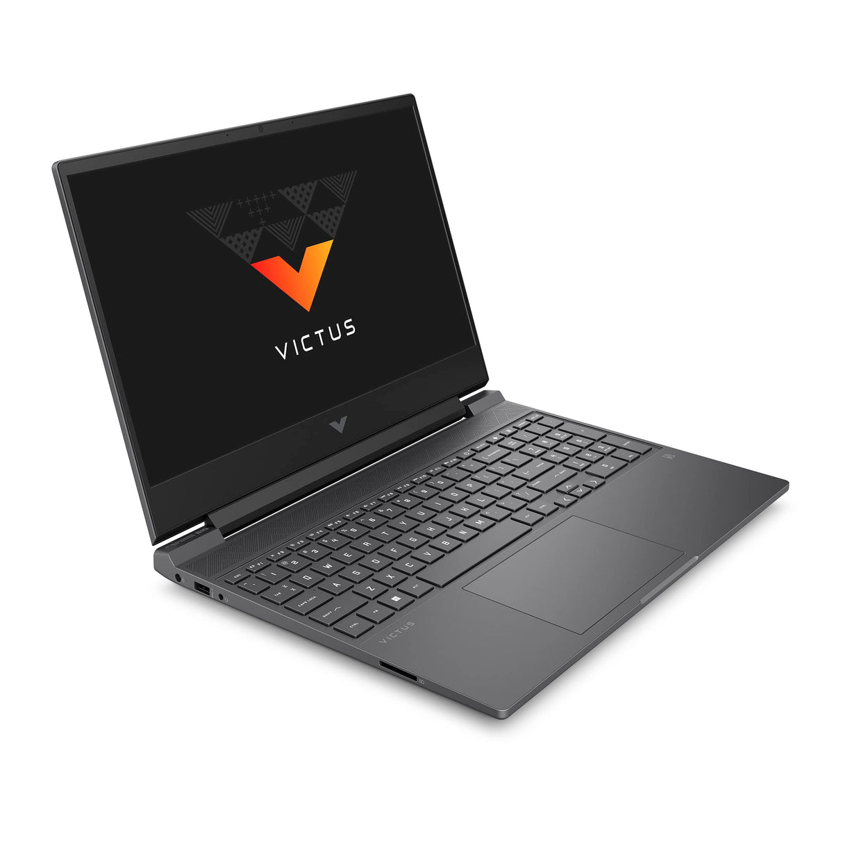 HP Victus 15-fb2006ns - Ordenador portátil Gaming de 15.6" FHD (AMD Ryzen 7 8845HS, 16GB RAM, 512GB SSD, NVIDIA GeForce RTX 4050, Sin Sistema Operativo) Black - Teclado QWERTY Español