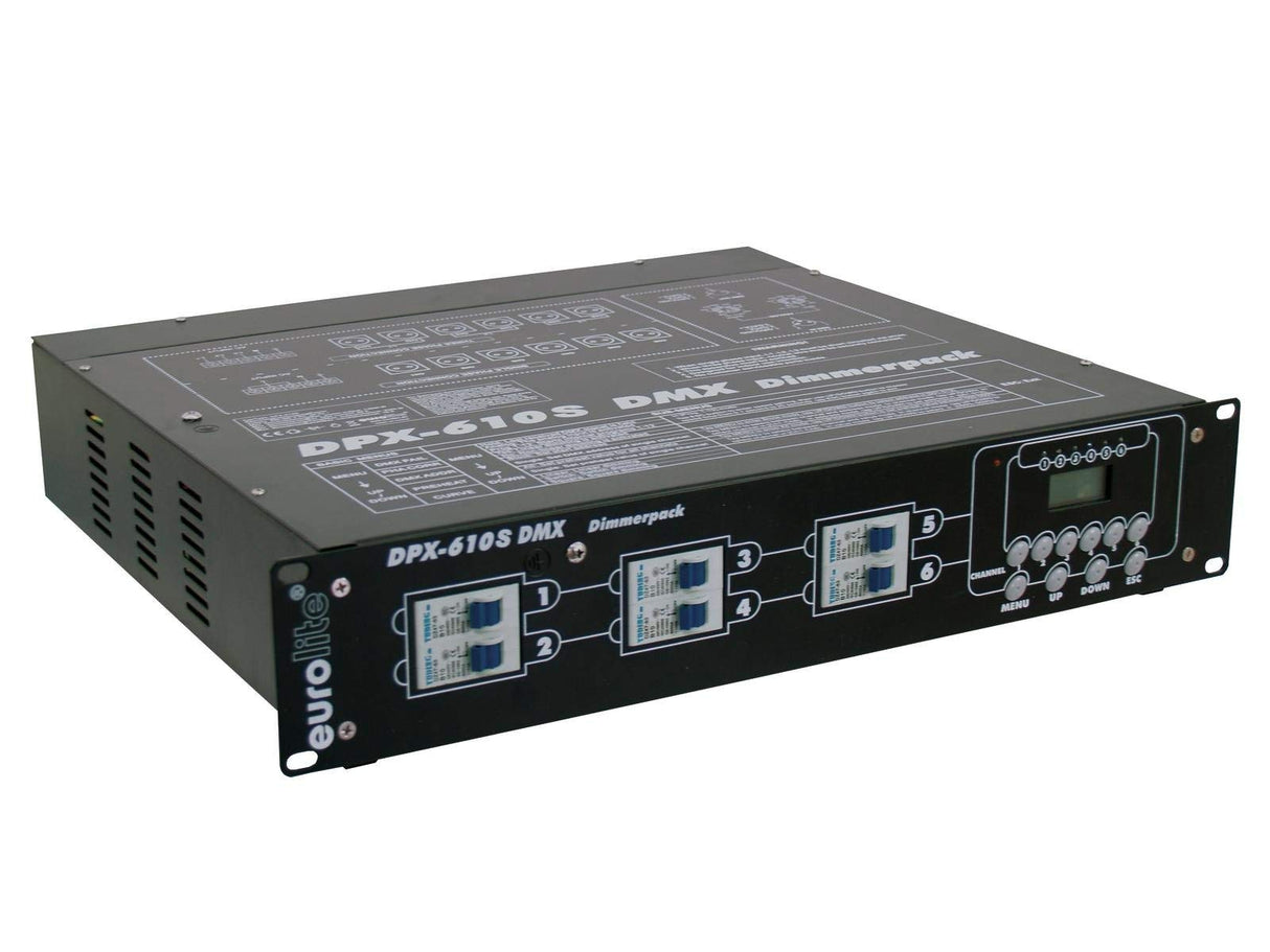 Eurolite DPX-610 S DMX - Regulador de intensidad