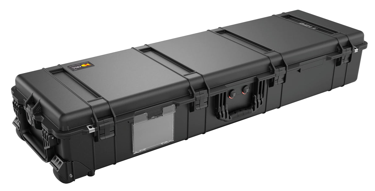 PELI 1770 Maleta Protectora para Rifles u Otros Objetos alargados, Resistente al Agua IP67, Capacidad: 120L, Fabricado en EE. UU, sin Espuma, Color: Negro
