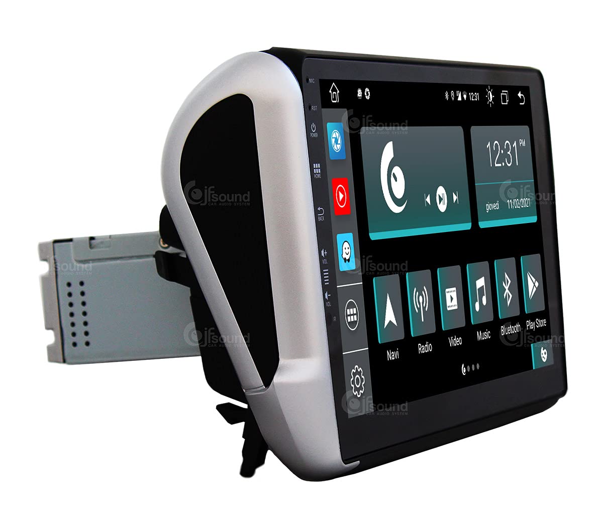 Autorradio de Ajuste Personalizado para Peugeot 2008 e 208 Android GPS Bluetooth WiFi Dab USB Pantalla táctil Full HD 9" procesador de 8 núcleos y comandos de Voz