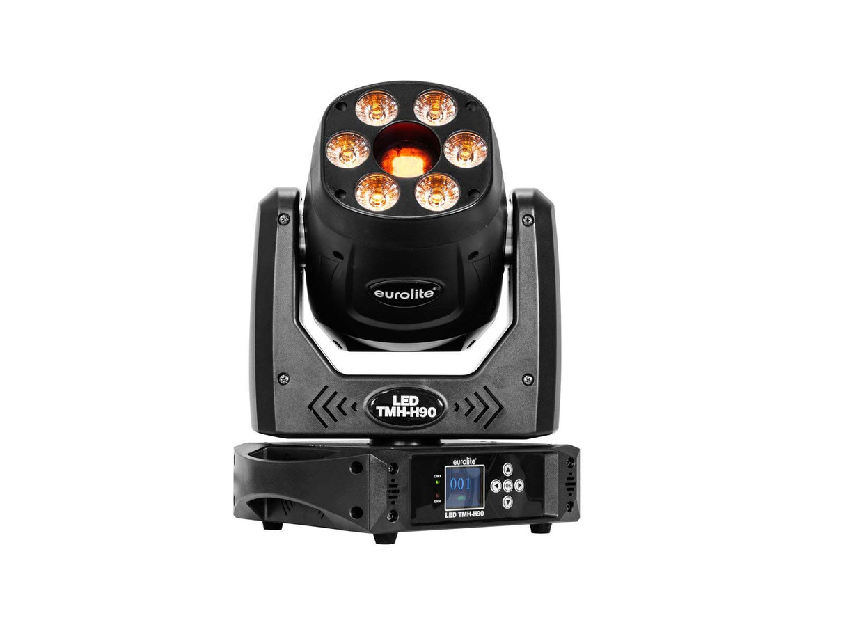 EUROLITE LED TMH-H90 Hybrid Moving-Head Spot/Wash COB (51786077) marca Eurolite