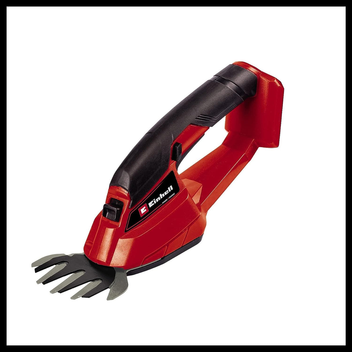 Einhell Cortacésped con batería GE-CM 36/37 Li + cizalla de hierba con batería GE-CG 18/1 Li Power X-Change (iones de Li, 2x18V, 37 cm anchura de corte, incl. 2 baterías 3Ah y 2 cargadores)