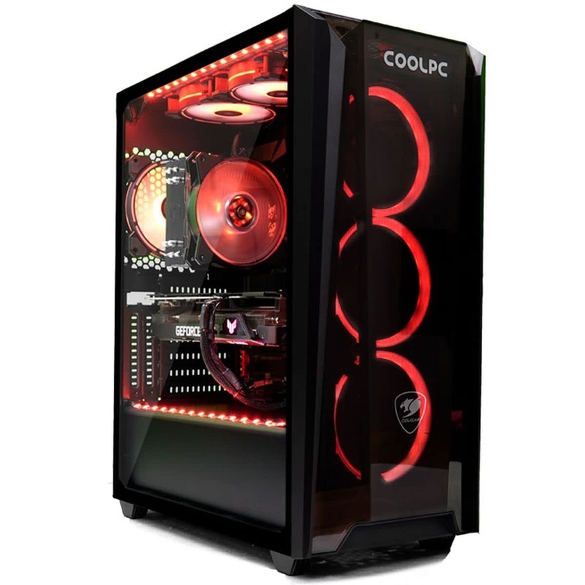 CoolPC PC de Sobremesa AMD Ryzen 5 5500U GEFORCE RTX 3060 OC LHR V2 12GB GDDR6 16 GB 16 GB DDR4 480 GB SSD AMD Ryzen 5