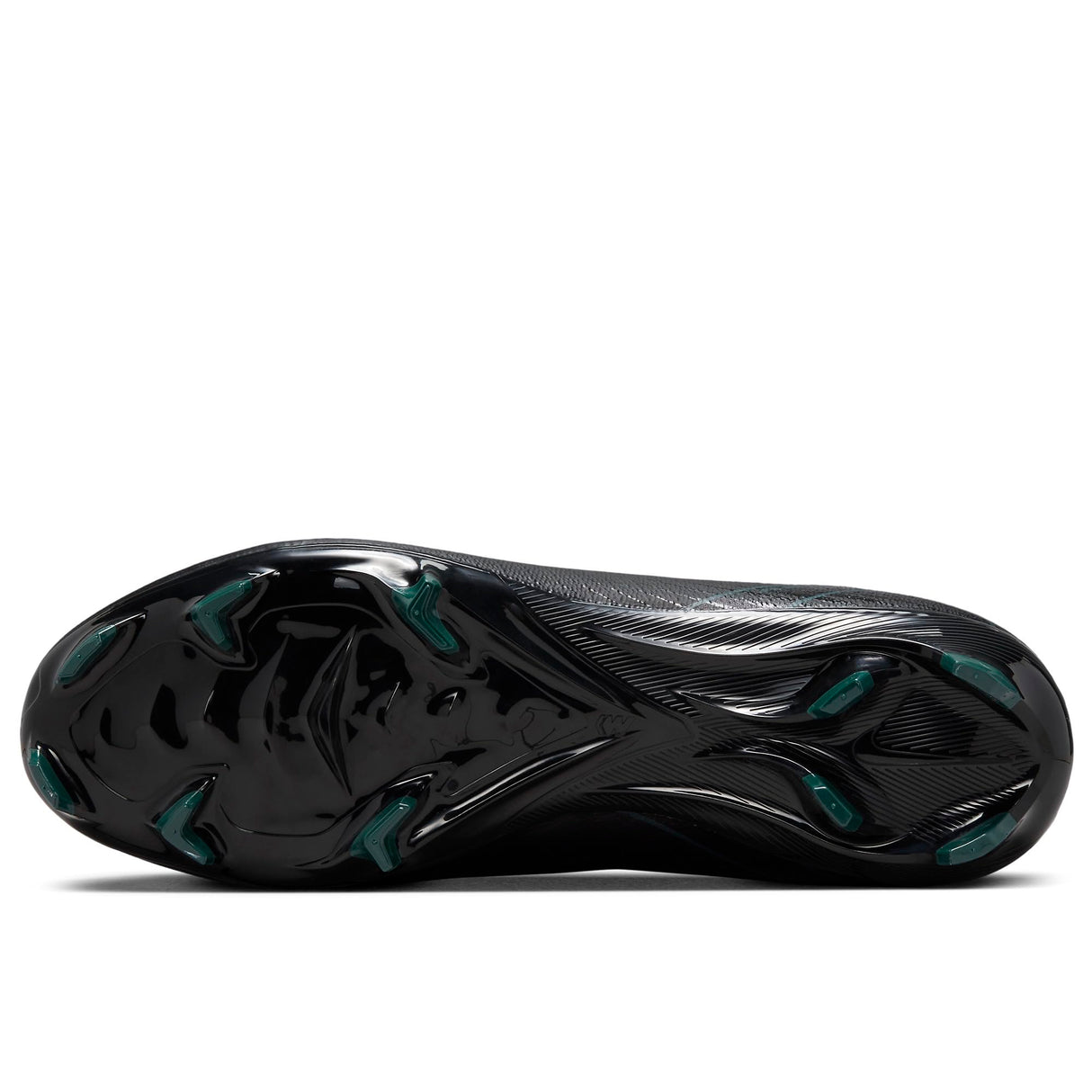Nike Zm Vapor 16 Pro FG, Zapatillas de fútbol Hombre, Black/Black/Deep Jungle, 46 EU