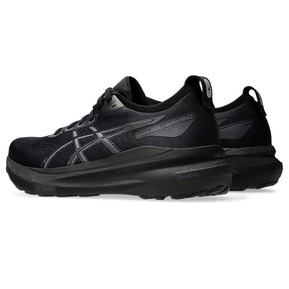 ASICS Mujeres Gel-Kayano 31 Zapatillas para Correr Zapatilla De Estabilidad Black/Black - Negro 39,5