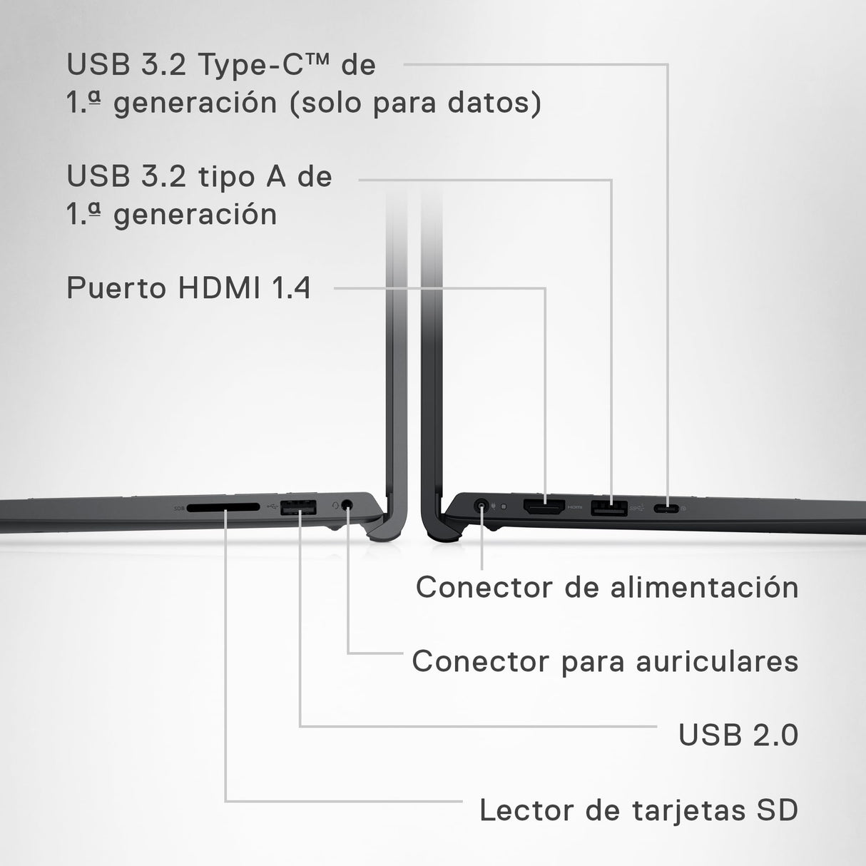 Dell Inspiron 15 3530 Ordenador Portátil de 15.6" FHD 120Hz, Intel Core i5-1334U, Iris Xe Graphics, 16GB RAM DDR4, 512GB SSD, Windows 11 Home, Teclado QWERTY Español Negro