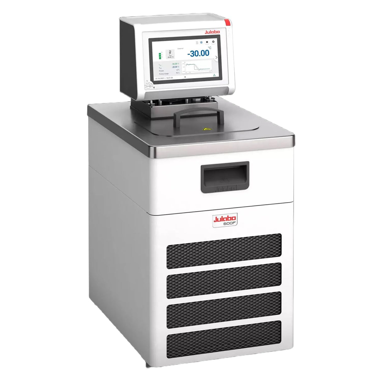 Julabo MAGIO MS-600F - Termostato de circulación en frío con presión extremadamente potente/bomba de succión y pantalla táctil intuitiva, 33 cm x 47 cm x 69 cm