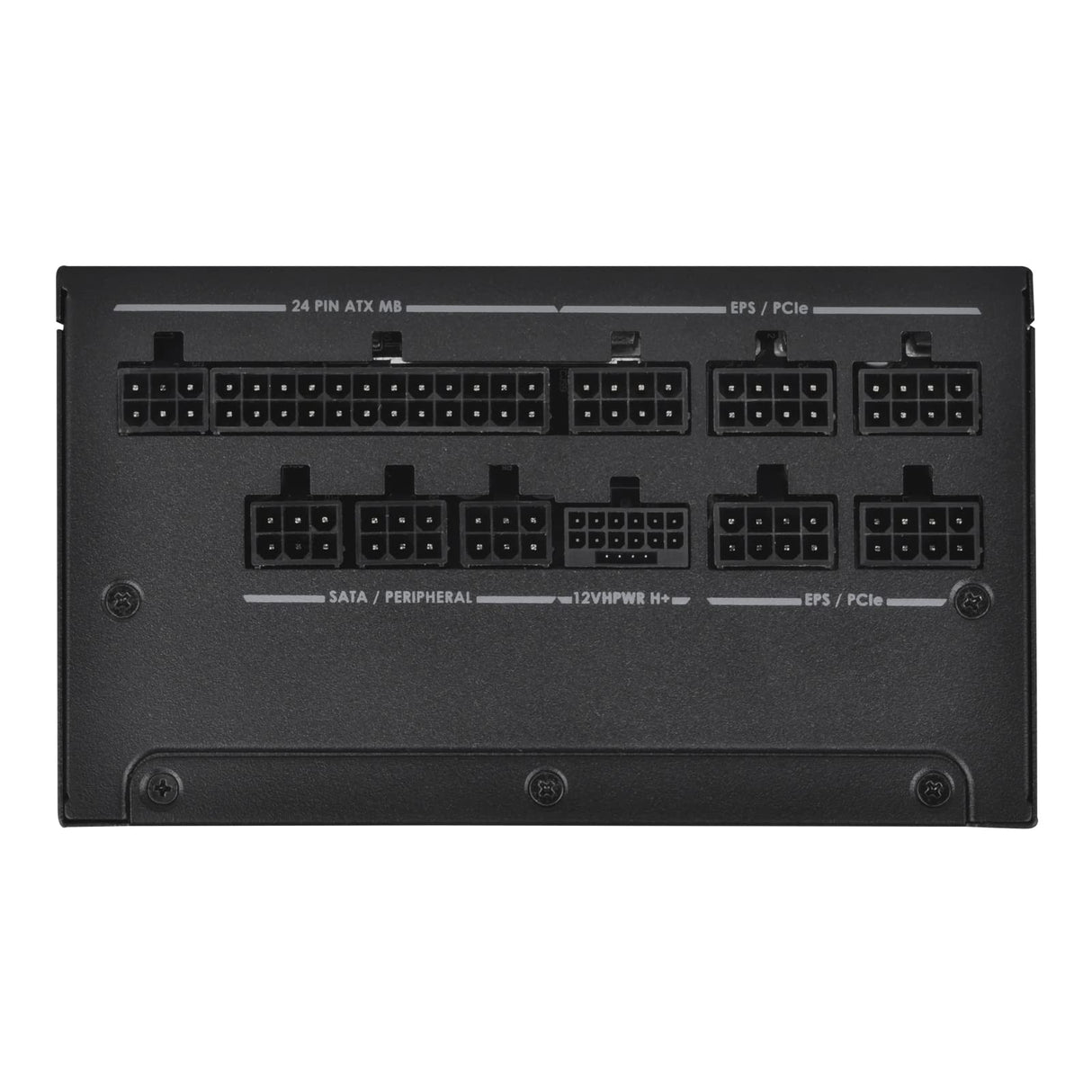 Silverstone SST-DA1000R-GM - Cybenetics Gold 1000W PCIe 5.0 Fuente de alimentación Completamente Modular, Ventilador FDB Ultra silencioso de 135 mm con función Semi-fanless
