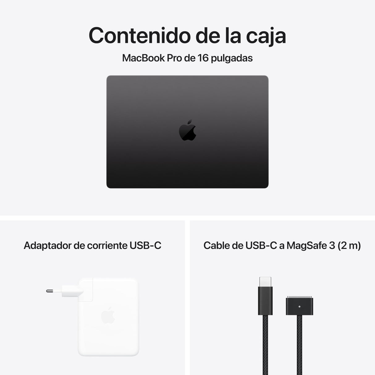 Apple MacBook Pro portátil con Chip M4 Pro, CPU 14 núcleos, GPU 20 núcleos: diseñado para Apple Intelligence, Pantalla Liquid Retina XDR 16,2″, 24 GB Memoria unificada, 512 GB de SSD, Negro Espacial
