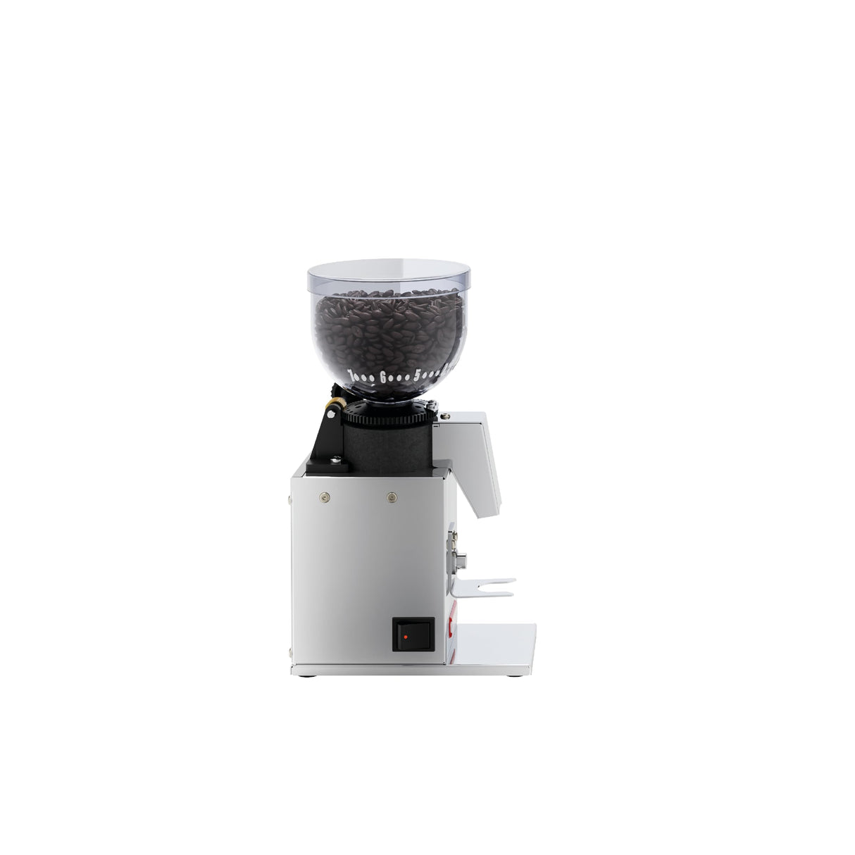 Molinillo de café LELIT Fred - Molinillos cónicos de 38 mm y ajuste de dosis - Acero inoxidable pulido - PL043MMIUK Prima