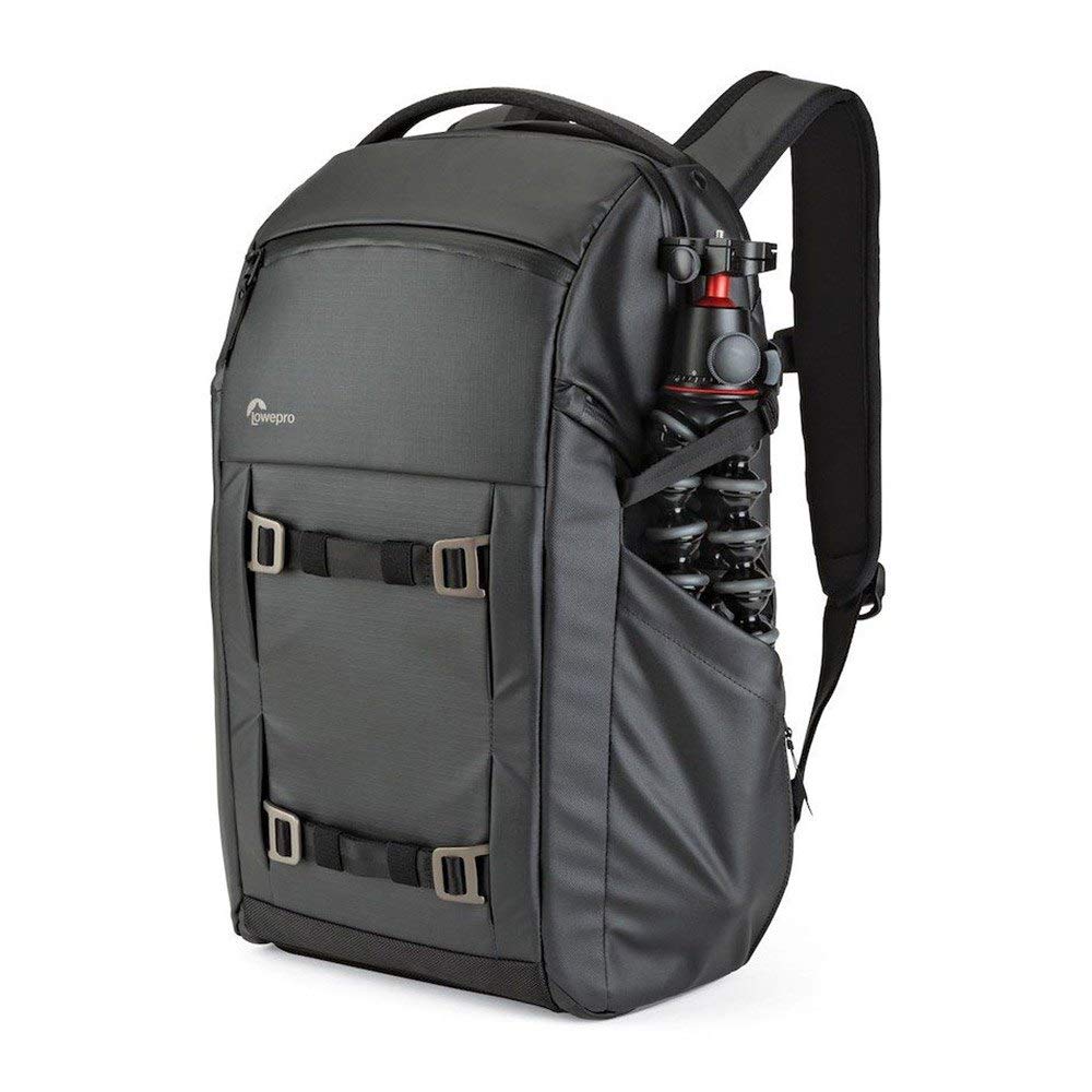 Lowepro Mochila para cámara Freeline 350 AW, Mochila versátil diseñada para Viajes, fotógrafos y videógrafos. para DSLR, sin Espejo, portátiles, Puente, CSC, Lentes y Equipo de Viaje., Black, 29 x 24