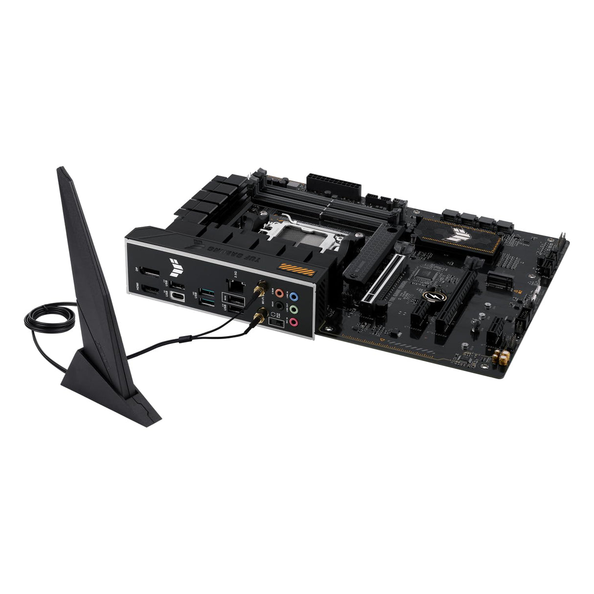 ASUS TUF Gaming A620-PRO WiFi Placa Base AMD A620 ATX (12+2 DrMOS, Wi-Fi 6, 2.5Gb Ethernet, DP, HDMI, USB 3.2 Gen 2, USB 3.2 Gen 1 Type-C, BIOS Flashback, cancelación de Ruido y Aura Sync), Negro