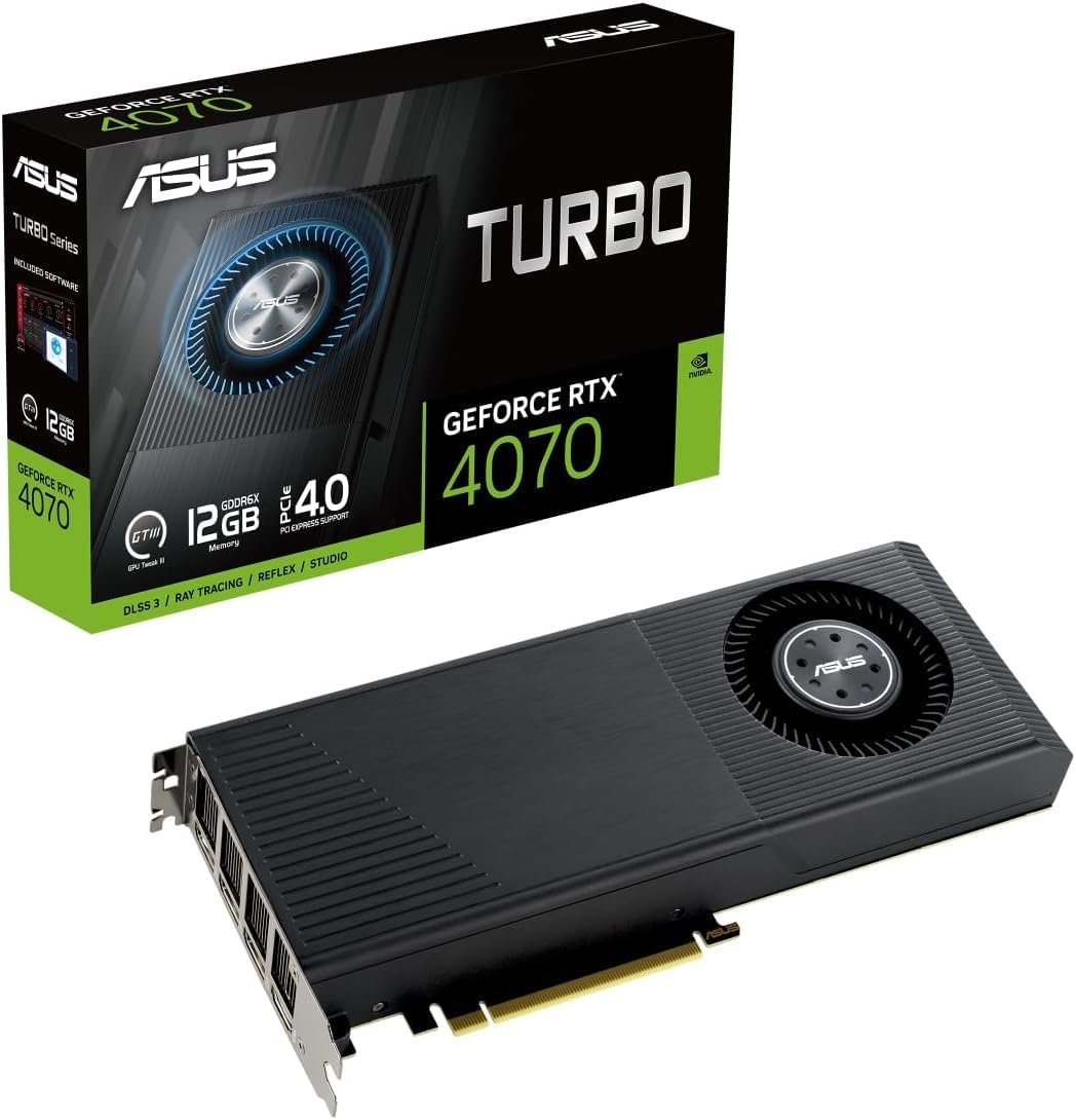 ASUS Tarjeta Gráfica RTX4070-12G GDDR6X GEFORCE RTX 4070 12 GB