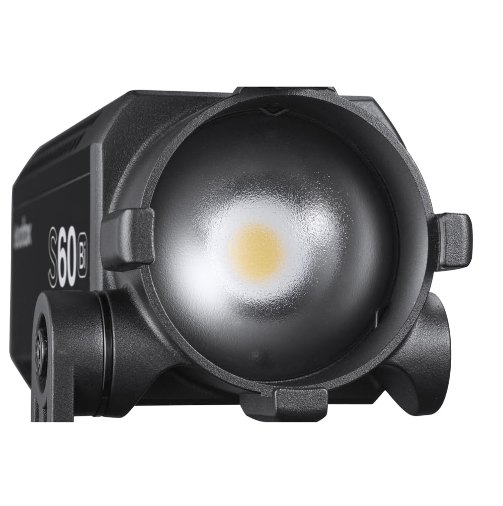 Godox S60Bi-D Kit de 3 Cabezales - 28000/6500K - 240V - Iluminación FX - Kit de Flash de Estudio para Profesionales - con Efectos de Color y Control de aplicación para un Uso Sencillo