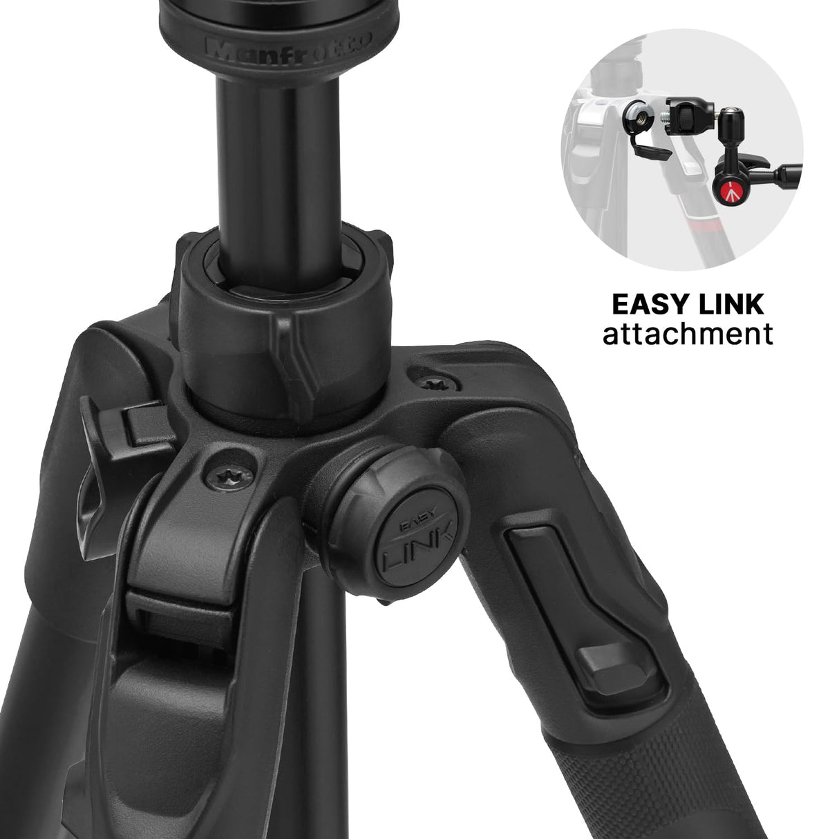 MANFROTTO Kit Befree Advanced AS Aluminium leviers de Serrage