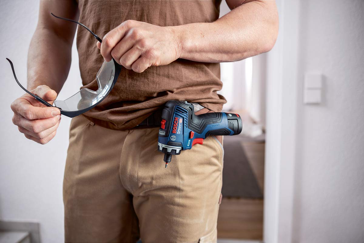 Bosch Professional 12V System GSR 12V-35 HX - Atornillador a batería (Brushless, 35 Nm, Ø máx. tornillo 10 mm, sin batería, en caja)
