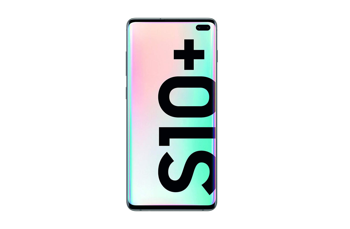 Samsung Galaxy S10+, Smartphone de 6.4" QHD+ Curved Dynamic Amoled, 16 Mp, Exynos 9820, Wireless & Fast & Reverse Charging, Android, 128 GB, Negro Cerámico