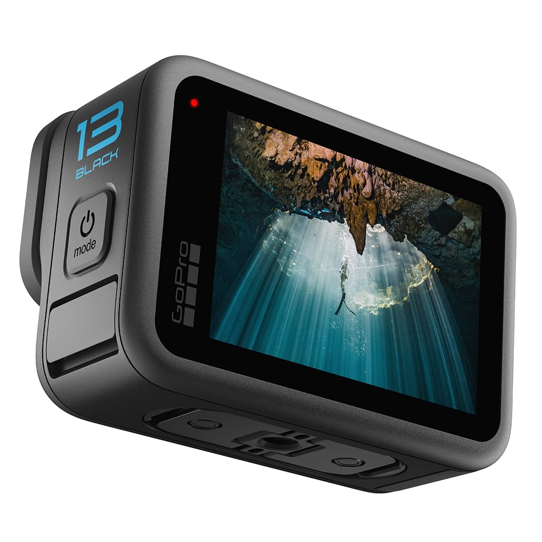 GoPro Paquete de Accesorios HERO13 Black: Incluye el Controlador (empuñadura Flotante), 2 baterías Enduro, 2 Soportes Adhesivos curvos, Tarjeta microSD SanDisk de 64 GB, Estuche de Transporte y más