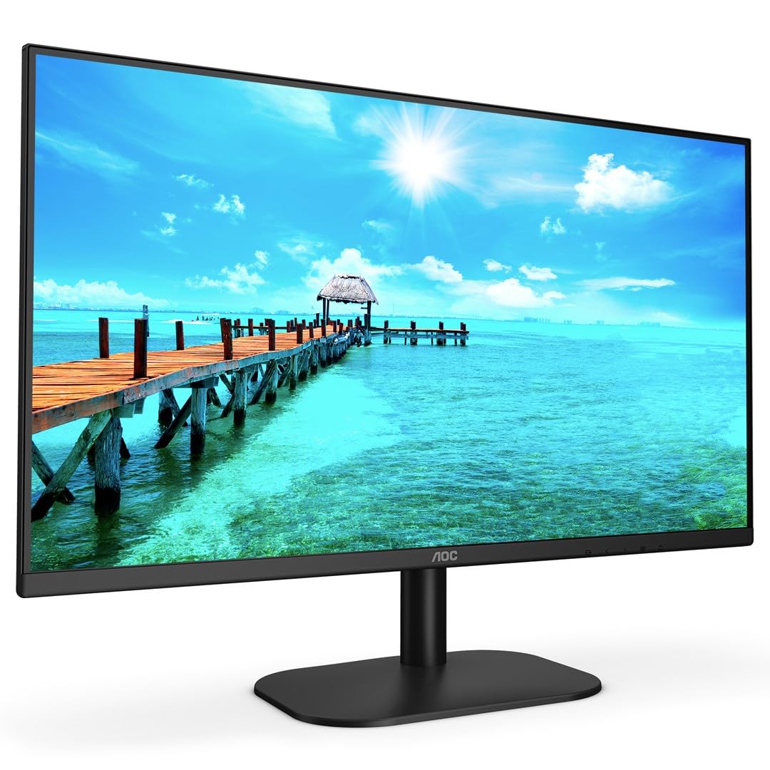 AOC 27B2AM - Monitor FHD de 27 pulgadas (1920 x 1080, 75 Hz, VGA, HDMI) Negro