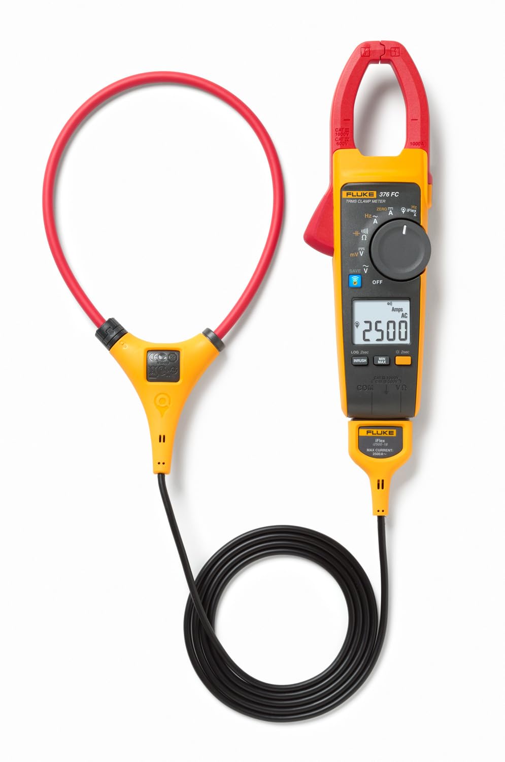 Fluke Networks FLUKE-376 FC Pinza Amperimètrica, Multicolor