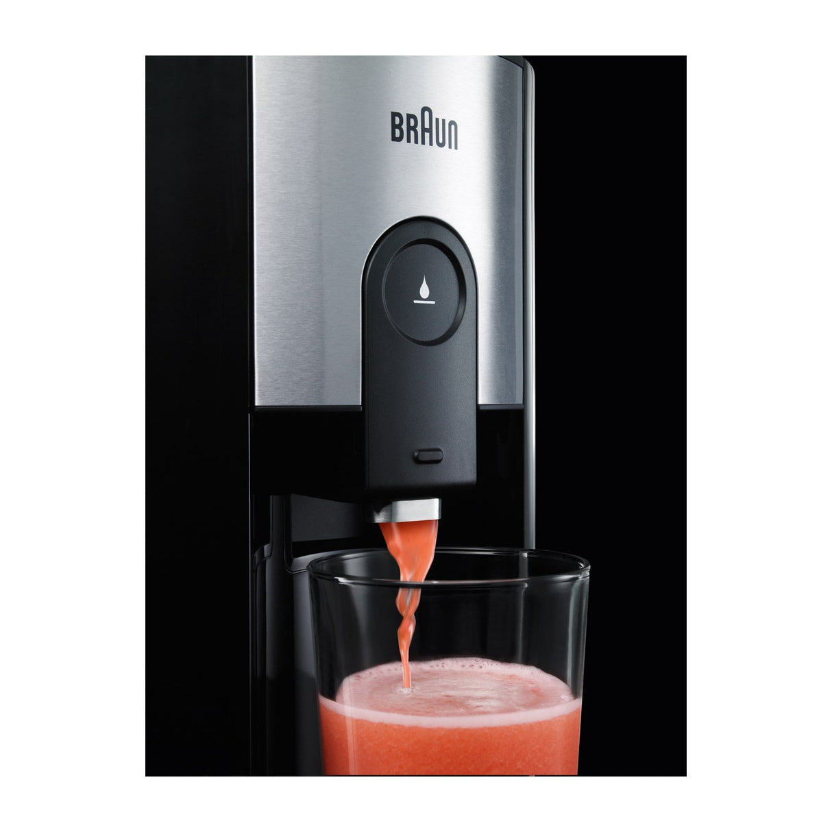 Braun J500- Licuadora Multiquick Juicer 900W e innovador sistema antigoteo