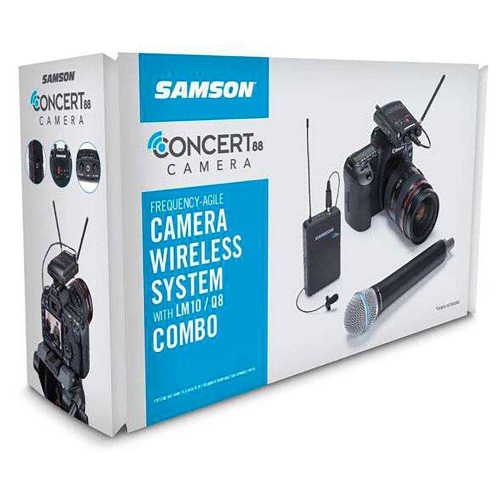 Samson - CONCERT 88 UHF Camera Combo System - F (606-630 MHz)