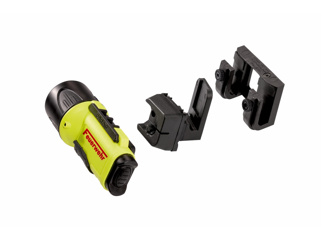 Parat PX1 990882999 Shorty Multibox - Juego de luces para bomberos (80 lúmenes, linterna con soporte y pilas)