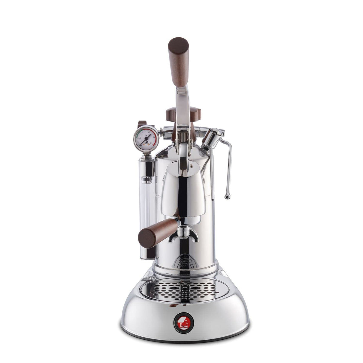 La Pavoni Smeg Stradivari Professional Lusso LPLSPH01EU - Cafetera con mango de palanca con capacidad de 1,6 l, acero