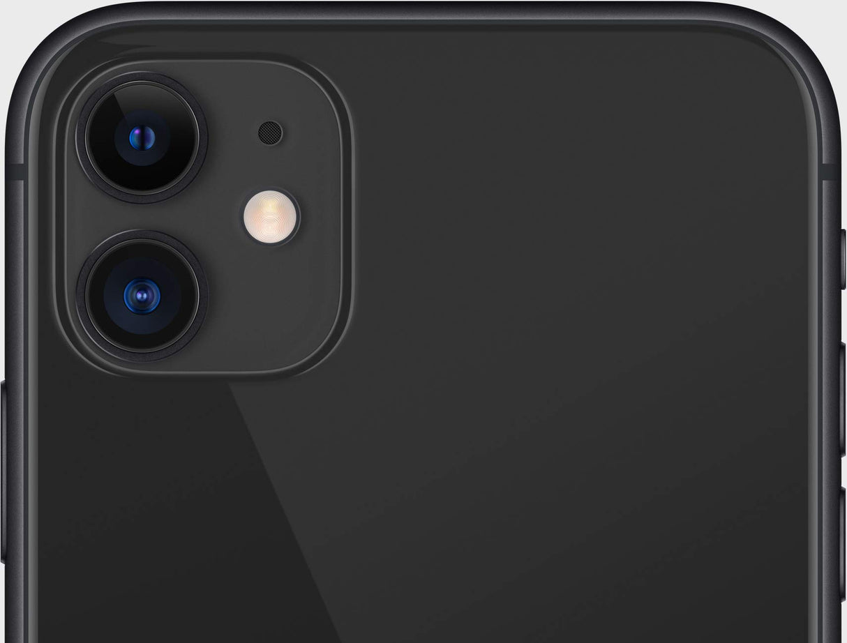 Apple iPhone 11 15,5 cm (6.1") 128 GB SIM Doble 4G Negro iOS 14 iPhone 11, 15,5 cm (6.1"), 1792 x 828 Pixeles, 128 GB, 12 MP, iOS 14, Negro