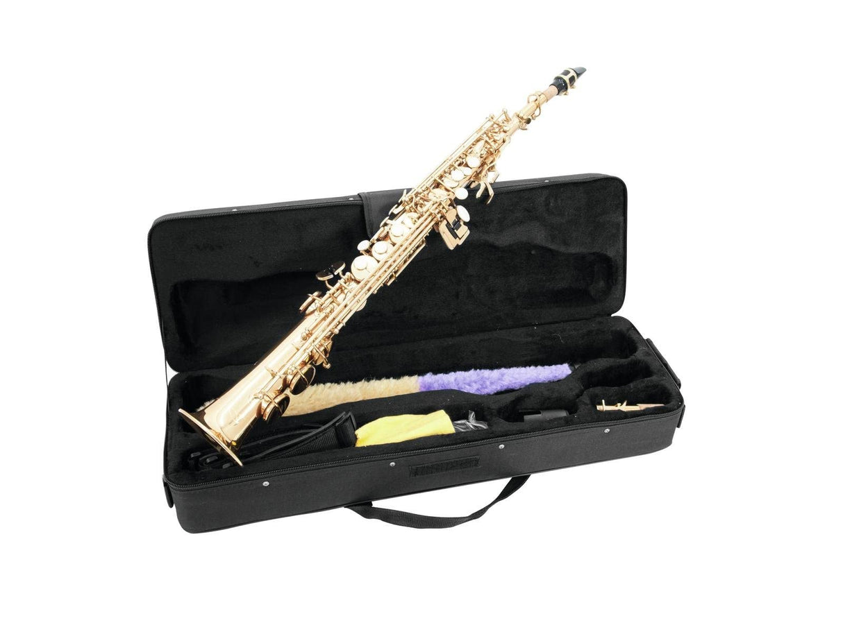 Dimavery SP-10 BB Saxofón Soprano, color dorado