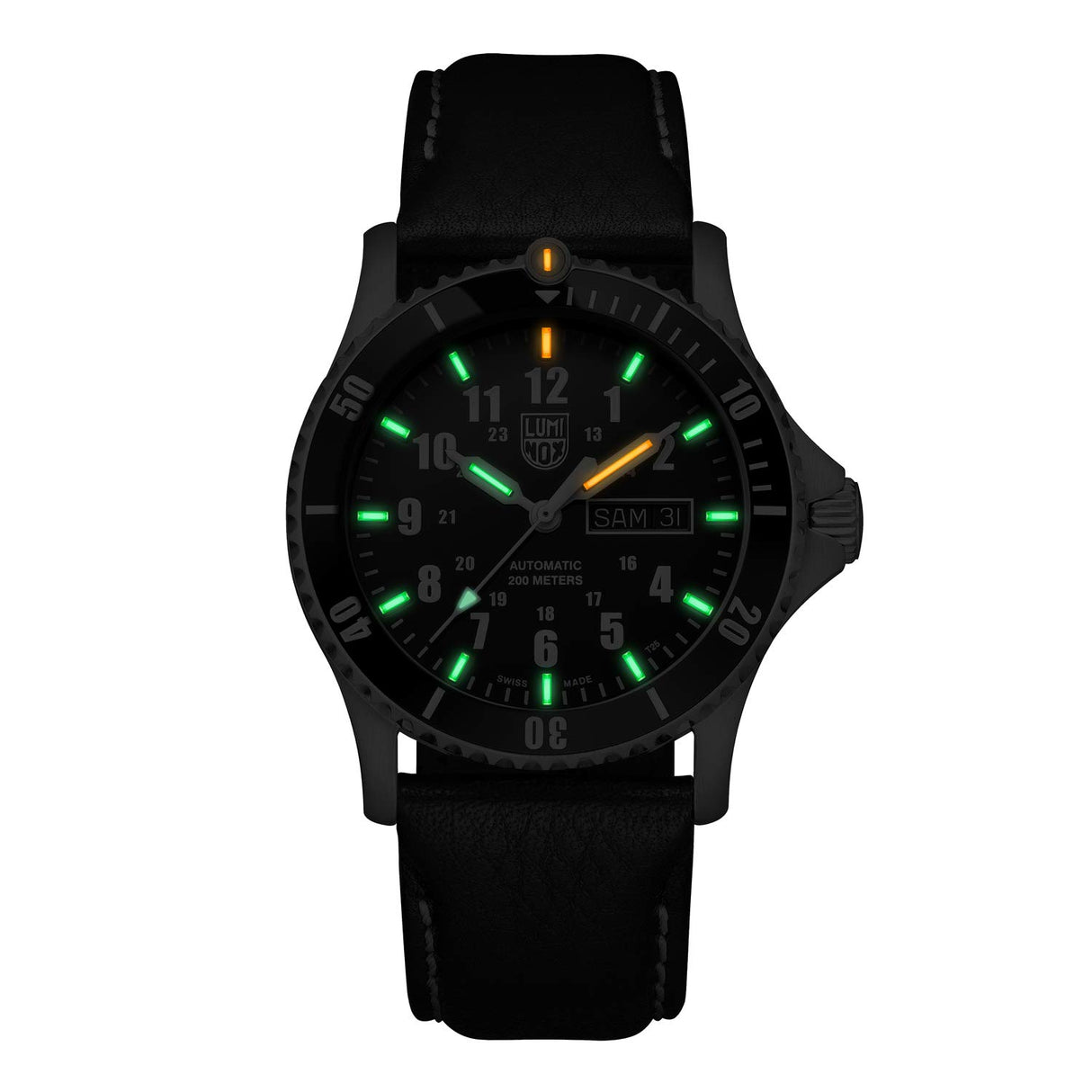 Luminox Reloj Analógico para Unisex Adulto de Automático con Correa en Cuero XS.0921